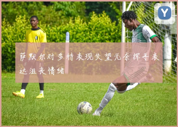 萨默尔对多特表现失望无奈挥手表达沮丧情绪